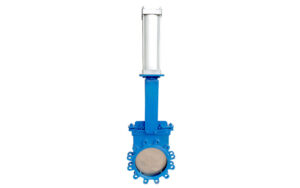 Double Acting Cylinder Operated Knife Edge Gate Valve