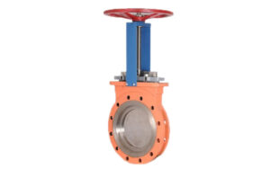 Double Flange Knife Edge Gate Valve